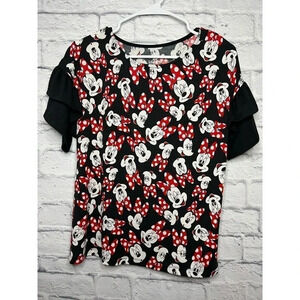 Disney Parks Minnie Mouse top size M.